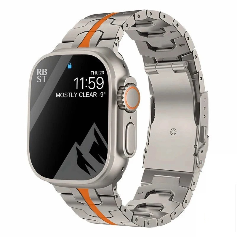 Titanium Iron Man Watch Strap