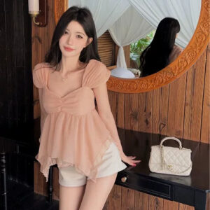 Summer New-style Fashionable Womens Blouse