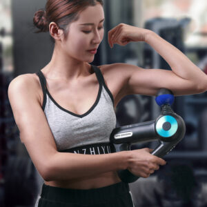 Triangle Fascia Gun Muscle Relaxer Electric Home Fitness Massage Gun